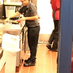 Wendy's - Chicken & fries on the floor everyone just walking over it
