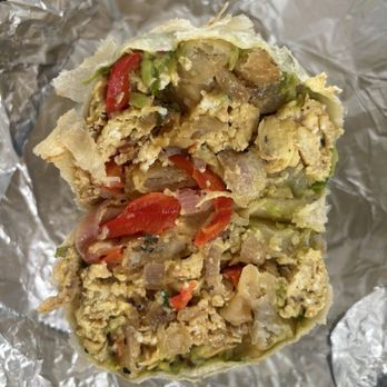 Social Bean Cafe - Veggie burro - Cafes Near Me - Tempe, Arizona