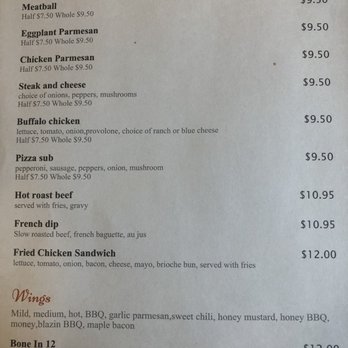 Potsdam Little Italy - Menu - Italian Near Me - Potsdam, New York