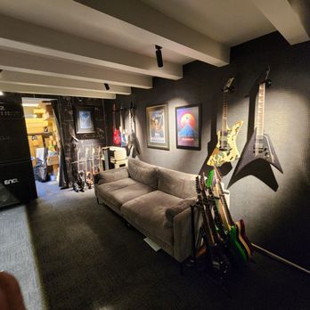 Axe Palace - Basement with amps - Musical Instrument Services Near Me - Amsterdam, New Hampshire
