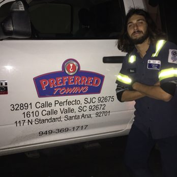 Preferred Towing - I don't need a tow truck often but when I do, I call Preferred Towing.  Stay safe my friends. - Towing Near Me - San Clemente, California