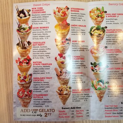 Menu photo 8 Eight Turn Crepe, Pearland TX Pearland, TX Menu photo 8 Eight Turn Crepe, Pearland TX Pearland, TX