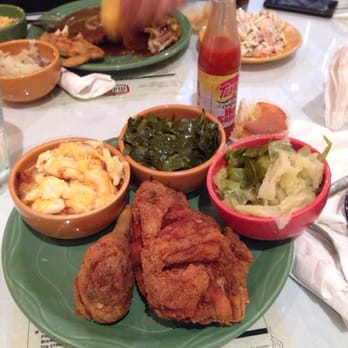 Mama J's Kitchen - Fried Chicken, Collard greens, Man n Cheese and cabbage. If I was on death row, this would be my last meal. - Soul Food Near Me - Richmond, Virginia