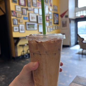 Flan Factory - Horchata Iced Coffee - soooo good! - Cuban Near Me - Tampa, Florida Flan Factory - Horchata Iced Coffee - soooo good! - Cuban Near Me - Tampa, Florida