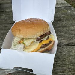 Double cheeseburger