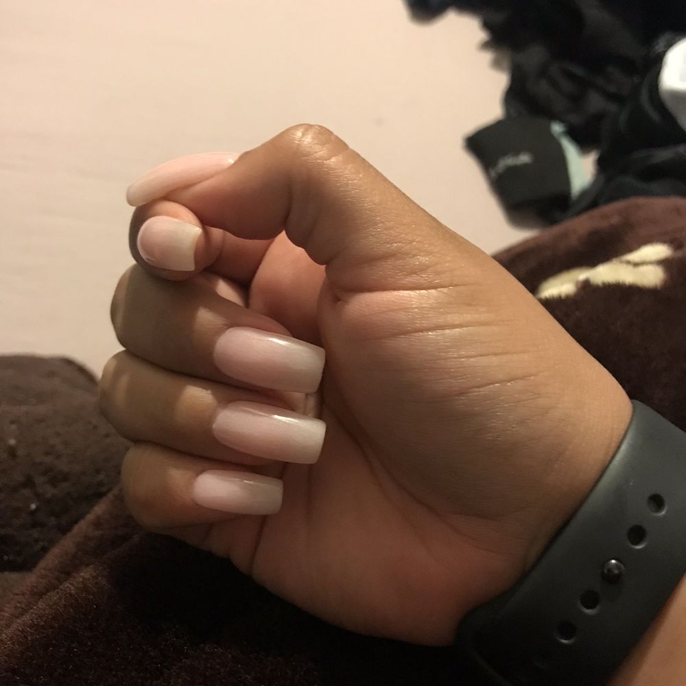 SNS on natural nails ! SNS on natural nails !