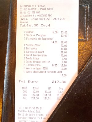Menu photo 5 La Maison de l'Aubrac Paris, 75