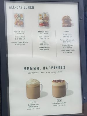 Menu photo 1 Starbucks Ramona, CA Menu photo 1 Starbucks Ramona, CA