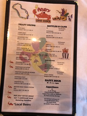 Menu photo 4 Angry Crab Shack Surprise, AZ