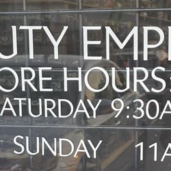 Beauty Empire - Hours of operation