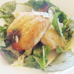 Pan-seared Walleye