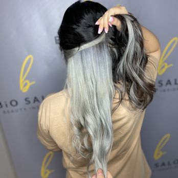 BiO Aveda Salon - Peekaboo silver - Hair Stylists Near Me - Lawrenceville, Georgia