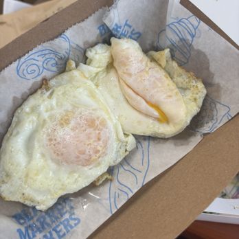 Black Market Bakers - Side of fried eggs. - Coffee & Tea Near Me - Annapolis, Maryland