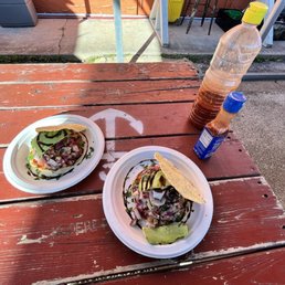 Ceviche Tostadas