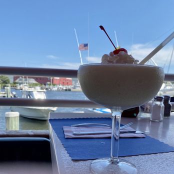 The Flying Bridge - Pina Colada - Seafood Near Me - Falmouth, Massachusetts The Flying Bridge - Pina Colada - Seafood Near Me - Falmouth, Massachusetts