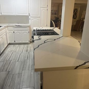 California Stone - after installation - Kitchen & Bath Near Me - Chino, California California Stone - after installation - Kitchen & Bath Near Me - Chino, California