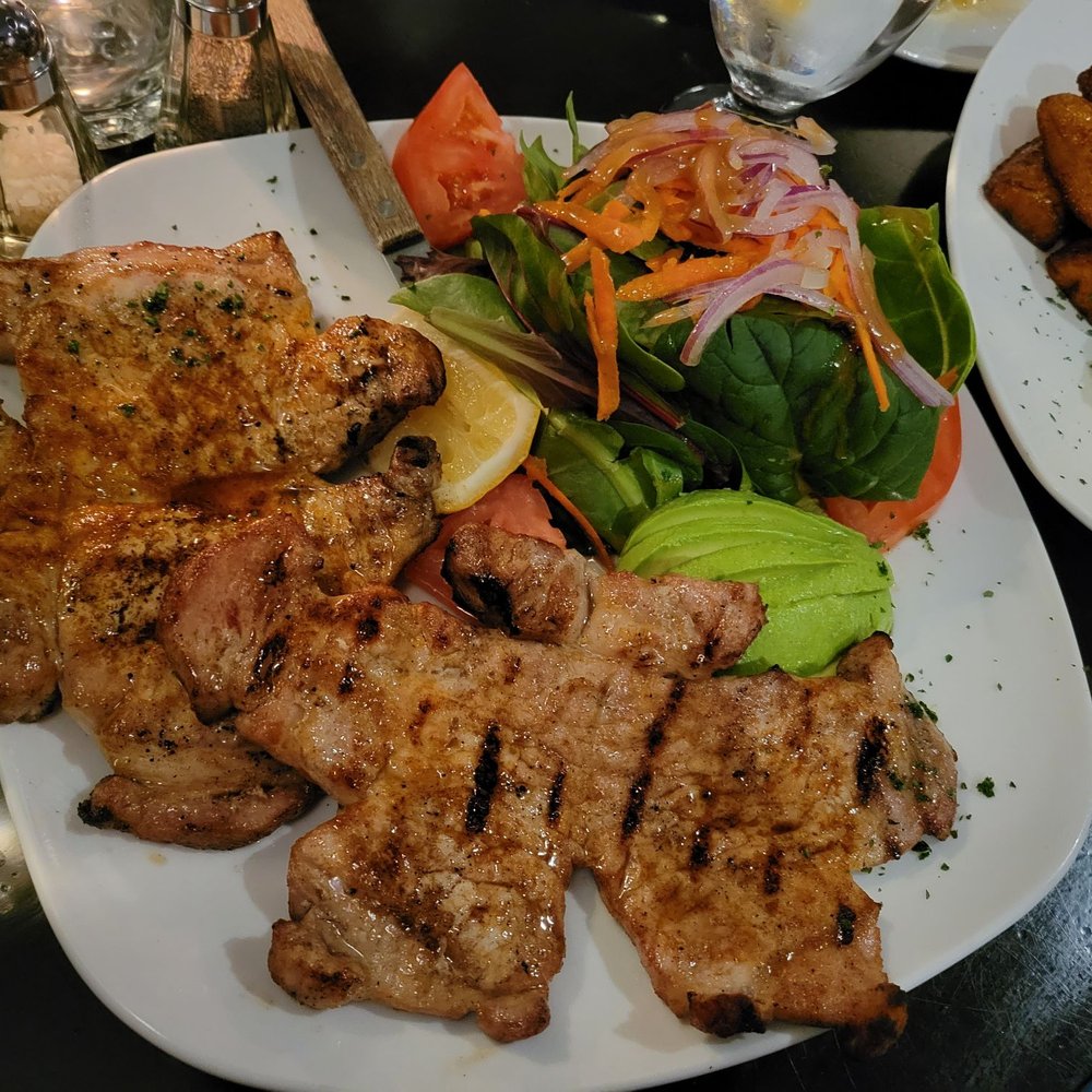 Sangarita's - a plate of meat and vegetables - Spanish Near Me - Bayside, New York Sangarita's - a plate of meat and vegetables - Spanish Near Me - Bayside, New York