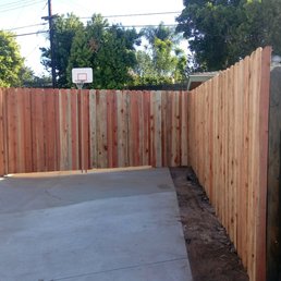 Double gate and side fence Double gate and side fence