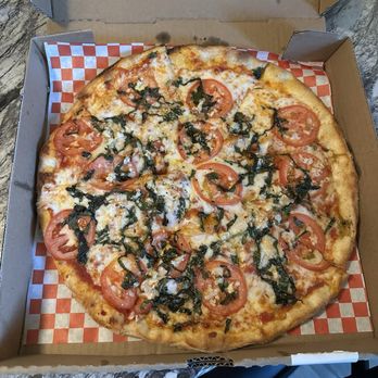 Dino's Pizza Kitchen - 16" NY Margherita - Pizza Near Me - Livermore, California