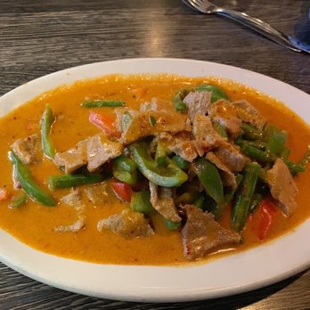 SIAM Garden - Panang Curry with not so much beef! - Thai Near Me - Winter Park, Florida SIAM Garden - Panang Curry with not so much beef! - Thai Near Me - Winter Park, Florida