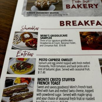 Mimi's Cafe - Menu - Breakfast & Brunch Near Me - Fontana, California Mimi's Cafe - Menu - Breakfast & Brunch Near Me - Fontana, California