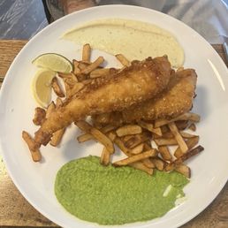 Fish and chips Fish and chips