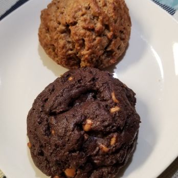 Chip City - Oatmeal Apple Pie (Back), Chocolate Peanut Butter (Front) - Bakeries Near Me - Brooklyn, New York