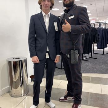 Macy's - Daniel helping my son. We found the perfect suit - Department Stores Near Me - Costa Mesa, California