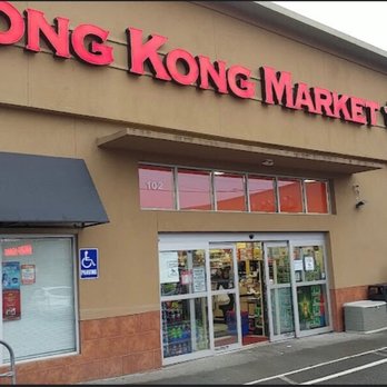 Hong Kong Market - Front entrance - International Grocery Near Me - Kent, Washington