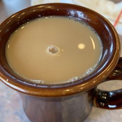 Sam's Burgers - Cafe de olla with real sugar and real cream.