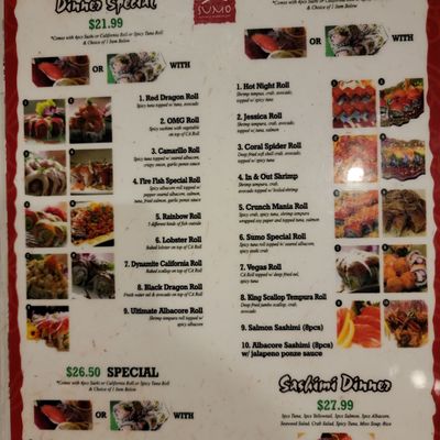 Menu photo 4 Sumo Sushi Camarillo, CA