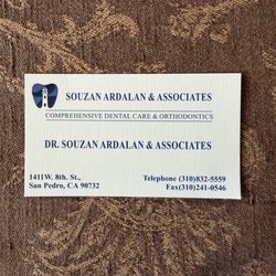 Souzan Ardalan, DDS - Business Card with correct name