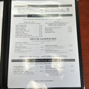 McCrae's Country Cafe - the menu - American Near Me - Gresham, Oregon