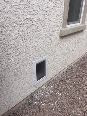 Doggie door service - Can install doggie doors of any size or placement Doggie door service - Can install doggie doors of any size or placement