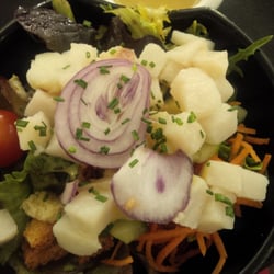 Café A l'Aise Breizh - Entrée : salade d'espadon fumé