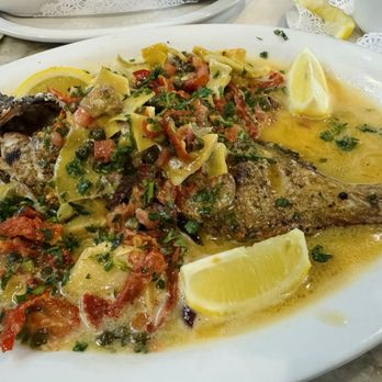 St Augustine Fish Camp - Overcooked over salted baked lion fish - Seafood Near Me - St Augustine, Florida