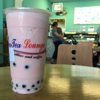 Boba Tea Lounge - Watermelon smoothie with boba. - Coffee & Tea Near Me - Selma, Texas Boba Tea Lounge - Watermelon smoothie with boba. - Coffee & Tea Near Me - Selma, Texas