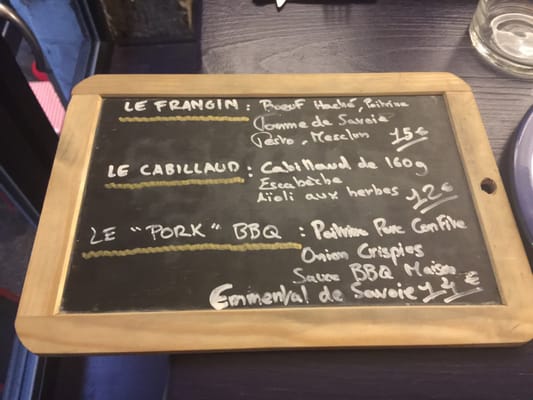 Menu photo 2 Les Frangins Lyon, 69 Menu photo 2 Les Frangins Lyon, 69