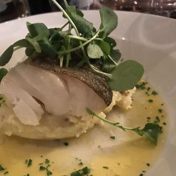 Davys At Canary Wharf - Roast Rye Bay cod loin, caper and parsley mash, lemon butter - Wine Bars Near Me - London, XGL