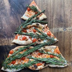 Christmas pizza