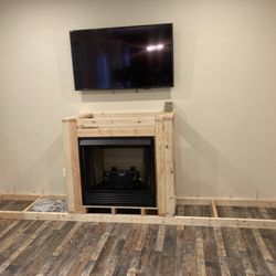 Vergara Home Improvements - Custom fireplace #before