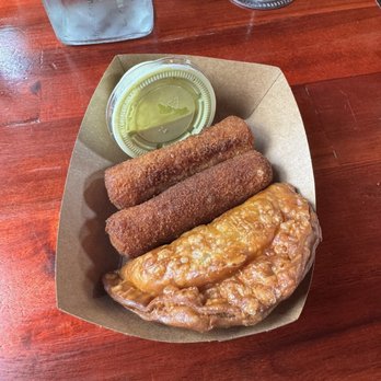 Sweet Colada - Beef empanada and Ham Croquettes - Cafes Near Me - Louisville, Kentucky