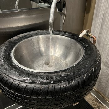 Ford's Garage Plano - Bathroom sink! - Burgers Near Me - Plano, Texas