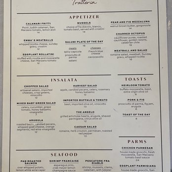 Angelo’s Trattoria - Menu: everything sounds so good! - Italian Near Me - Bordentown, New Jersey Angelo’s Trattoria - Menu: everything sounds so good! - Italian Near Me - Bordentown, New Jersey