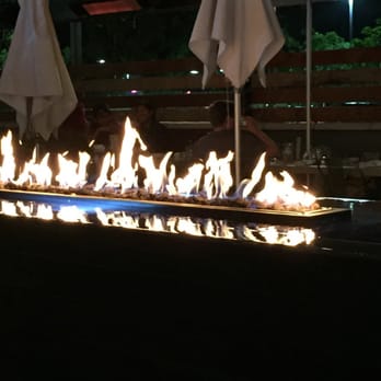 Eureka! - Awesome fire and water feature on the patio! - American Near Me - Irvine, California Eureka! - Awesome fire and water feature on the patio! - American Near Me - Irvine, California