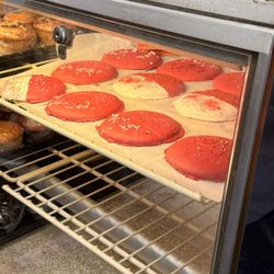 Bagel Lovers of Patchogue - Valentine theme BW cookies
