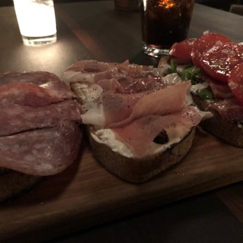 Postino Broadway - Bruschetta Board with Apple Brie - Burrata Prosciutto - Salami Pesto - Wine Bars Near Me - Denver, Colorado Postino Broadway - Bruschetta Board with Apple Brie - Burrata Prosciutto - Salami Pesto - Wine Bars Near Me - Denver, Colorado