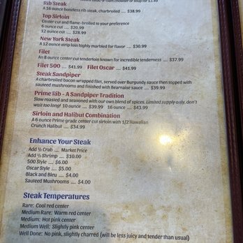 Sandpiper Restaurant - Menu 7 - Seafood Near Me - Idaho Falls, Idaho Sandpiper Restaurant - Menu 7 - Seafood Near Me - Idaho Falls, Idaho