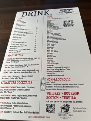 Menu photo 8 Jefferson Social Cincinnati, OH