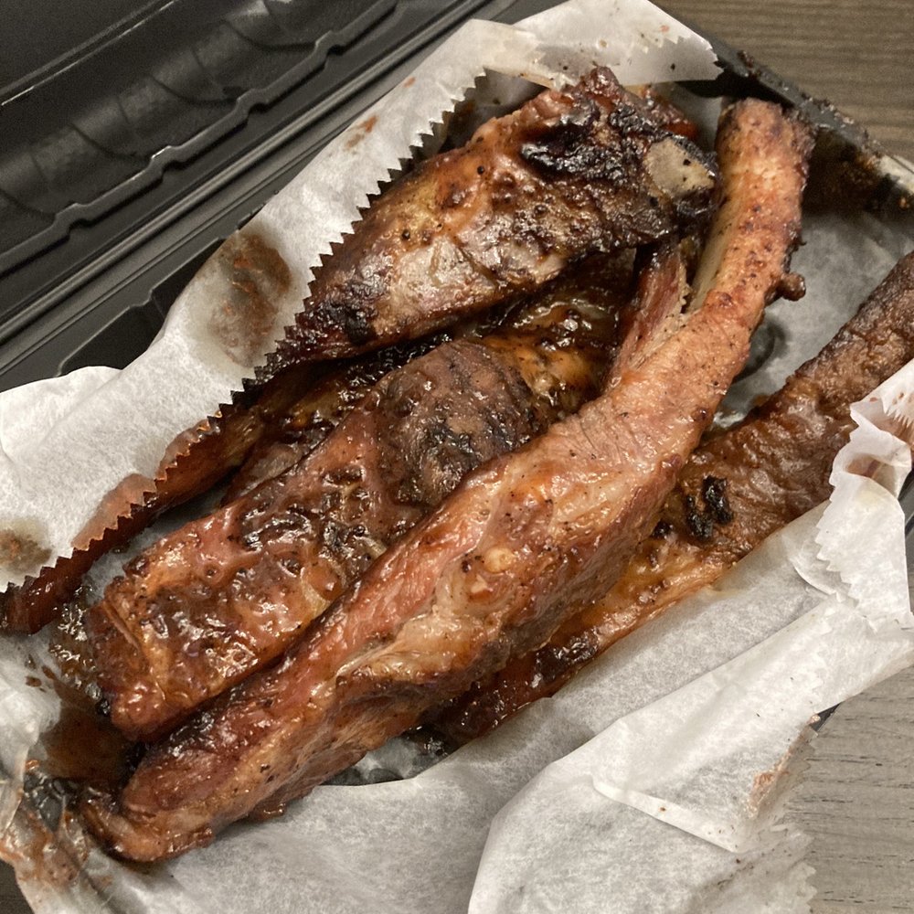 Chaps Pit Beef - Pound of pork ribs - Barbeque Near Me - Baltimore, Maryland